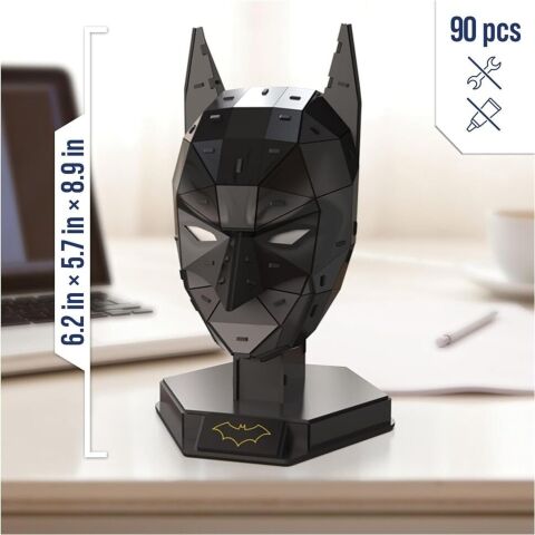 Пазл 4D Build DC Batman Puzzle Model Kit 3D картон Бетмен 90 шт. -   -  