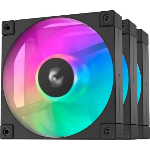 Кулер для корпуса Deepcool FD12 ARGB-3 IN 1 (R-FD12-BKAPN3-G) - Нулевой остаток (Feed) - Нулевой остаток (Feed)