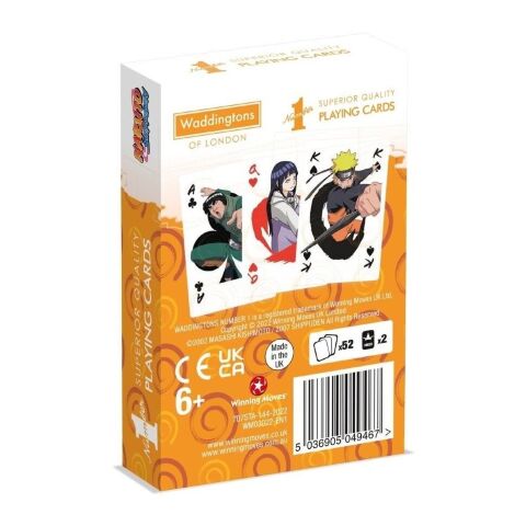 Гральні карти Наруто Naruto Playing Cards Game Waddingtons Number 1 -   -  