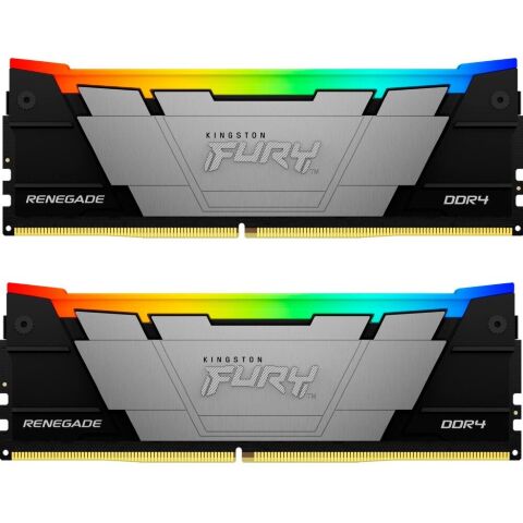 Модуль памяти для компьютера DDR4 32GB (2x16GB) 3600 MHz Fury Renegade RGB Kingston Fury (ex.HyperX) (KF436C16RB12AK2/32) - Нулевой остаток (Feed)  - Нулевой остаток (Feed) 
