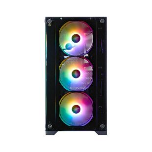 Корпус для ПК 1stPlayer X2-M-BK-4F7