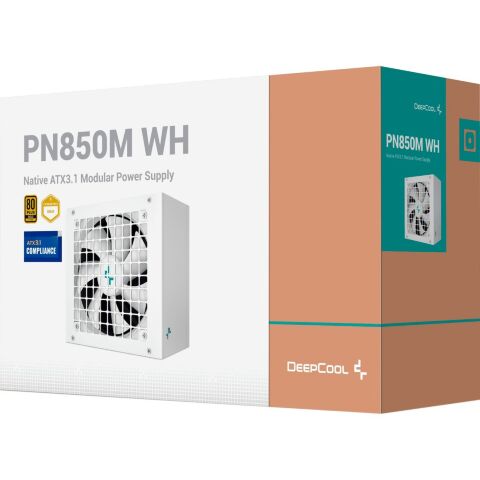 Блок питания Deepcool 850W PN850M WH (R-PN850M-FCOW-JGEU) - Нулевой остаток (Feed)  - Нулевой остаток (Feed) 