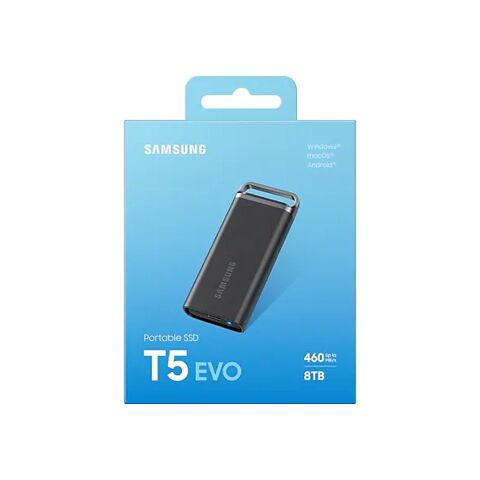 Накопитель SSD USB 3.2 8TB T5 Shield Samsung (MU-PH8T0S/EU) - Внутренние SSD  - Внутренние SSD 