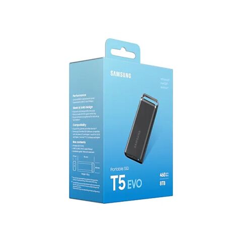 Накопитель SSD USB 3.2 8TB T5 Shield Samsung (MU-PH8T0S/EU) - Внутренние SSD  - Внутренние SSD 