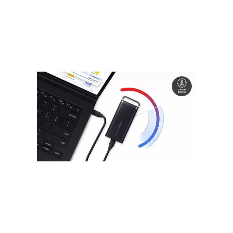 Накопитель SSD USB 3.2 8TB T5 Shield Samsung (MU-PH8T0S/EU) - Внутренние SSD  - Внутренние SSD 