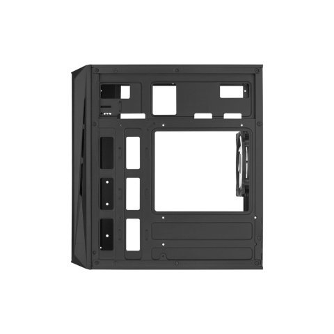 Корпус AeroCool CS-107-A-BK-v2 Black 600W (ACCX-PC14002.11) - Нулевой остаток (Feed)  - Нулевой остаток (Feed) 