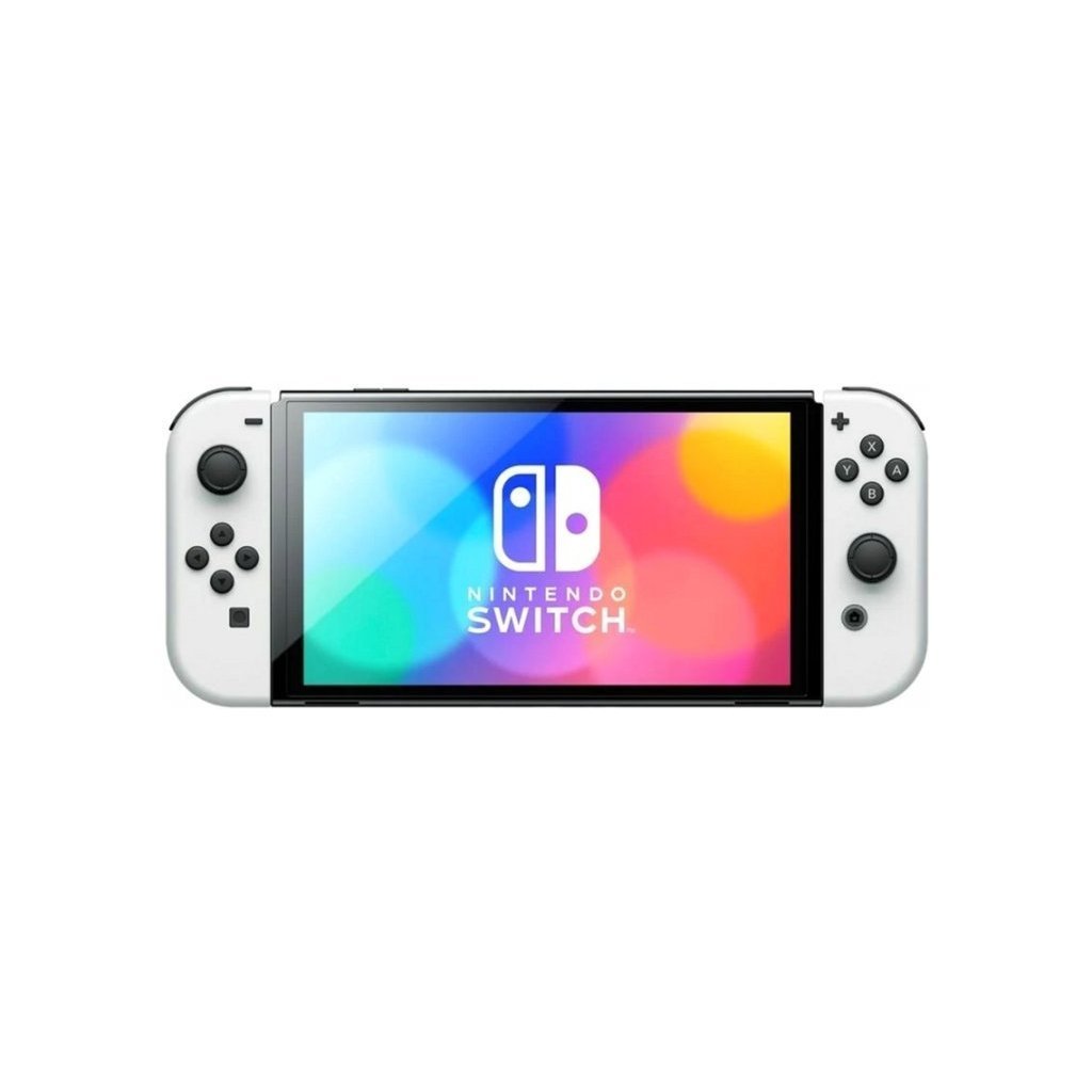 Игровая консоль Nintendo Switch OLED (белая) (45496883386)