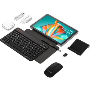 Планшет Teclast P30T KIT 10.1 4/128Gb Wi-Fi Gray Клавіатура/Миша/Навушники/Підставка/Стилус/Чохол (6940709688212)