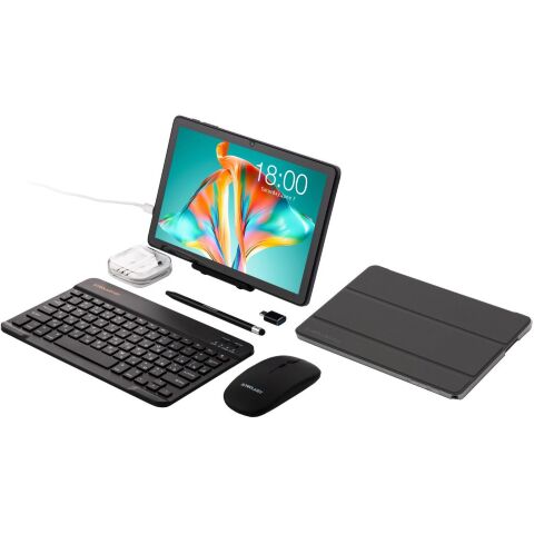 Планшет Teclast P30T KIT 10.1 4/128Gb Wi-Fi Gray Клавіатура/Миша/Навушники/Підставка/Стилус/Чохол (6940709688212) - Планшеты  - Планшеты 