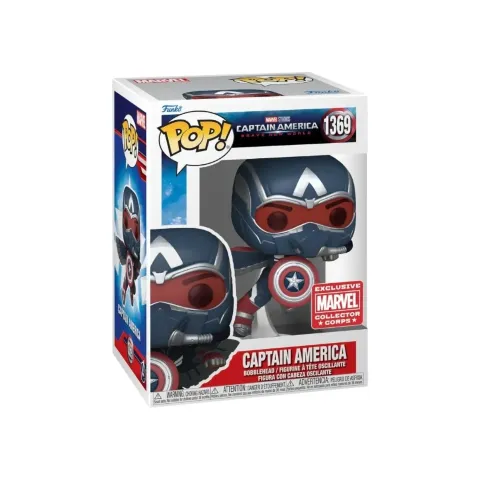 Фігурка Funko Marvel: Captain America фанко Капітан Америка (Collector Corps Exclusive) 1369 - -