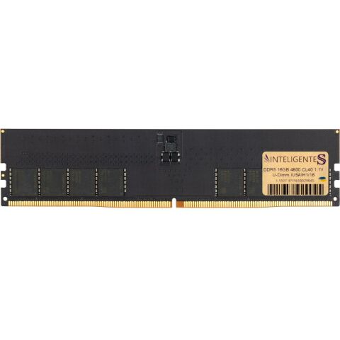 Модуль памяти для компьютера DDR5 16GB 4800 MHz INTELIGENTES (IU5AIH1/16) - Нулевой остаток (Feed)  - Нулевой остаток (Feed) 