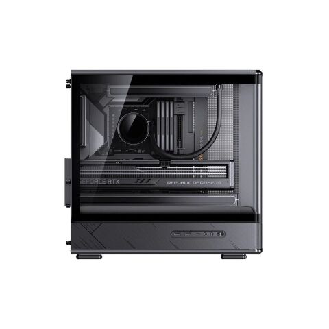 Корпус для ПК JONSBO D200 Black - Нулевой остаток (Feed)  - Нулевой остаток (Feed) 