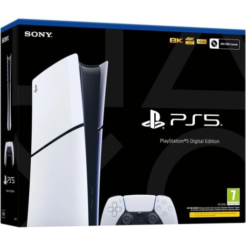 Игровая консоль Sony Playstation 5 Slim Digital Edition 1 TB (1000040658 / 1068901) - Нулевой остаток (Feed)  - Нулевой остаток (Feed) 