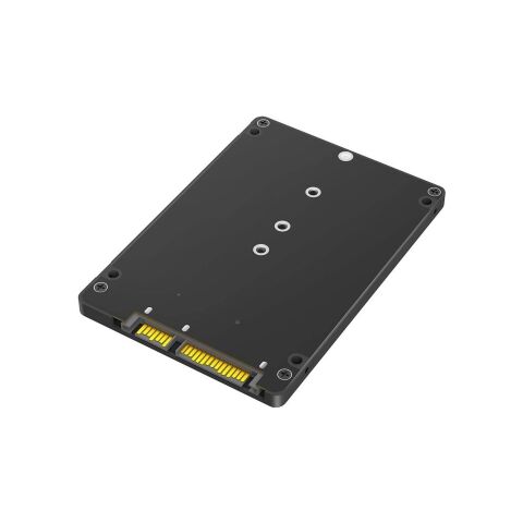 Конвертор Dynamode 2.5'' SATA to M.2 (NGFF) SSD 22*30mm, 22*42mm, 22*60mm, 22*80mm (S103-1N-P) - Нулевой остаток (Feed) - Нулевой остаток (Feed)