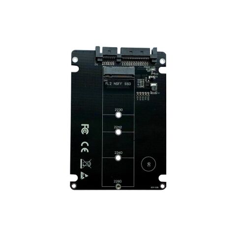 Конвертор Dynamode 2.5'' SATA to M.2 (NGFF) SSD 22*30mm, 22*42mm, 22*60mm, 22*80mm (S103-1N-P) - Нулевой остаток (Feed) - Нулевой остаток (Feed)