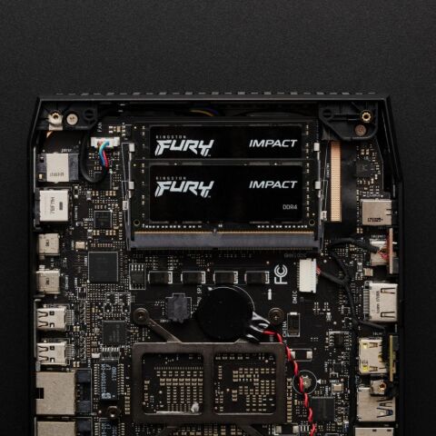 Модуль памяти для ноутбука SoDIMM DDR4 32GB 3200 MHz Fury Impact Kingston Fury (ex.HyperX) (KF432S20IB/32) - Нулевой остаток (Feed)  - Нулевой остаток (Feed) 