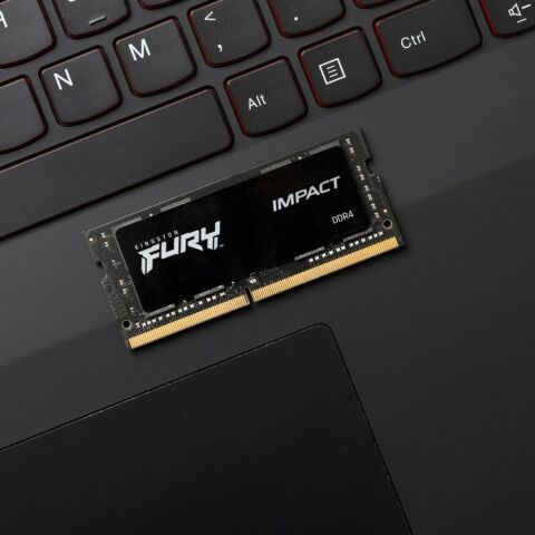 Модуль памяти для ноутбука SoDIMM DDR4 32GB 3200 MHz Fury Impact Kingston Fury (ex.HyperX) (KF432S20IB/32) - Нулевой остаток (Feed)  - Нулевой остаток (Feed) 