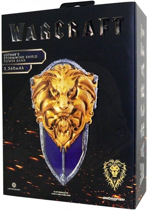 Зарядное устройство Warcraft Alliance Stormwind Power Bank Shield Symbol - -