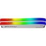 Модуль памяти для компьютера DDR4 16GB (2x8GB) 3600 MHz Beast White RGB SE Kingston Fury (ex.HyperX) (KF436C17BWAK2/16)