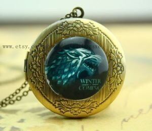 Брелок Game of Thrones Stark Wolf # 2 (Black) -   -  