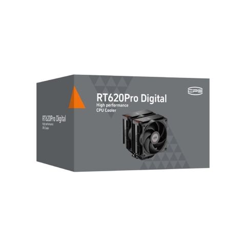 Кулер для процессора PcCooler RT620Pro Digital BK - Нулевой остаток (Feed)  - Нулевой остаток (Feed) 