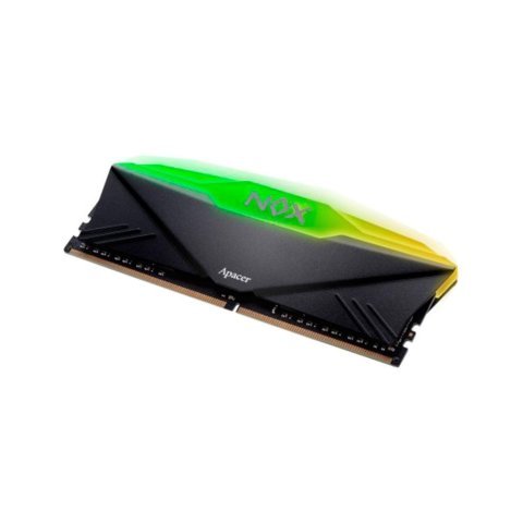 Модуль памяти для компьютера DDR4 32GB (2x16GB) 3200 MHz NOX RGB Black Apacer (AH4U32G32C28YNBAA-2) - Нулевой остаток (Feed) - Нулевой остаток (Feed)