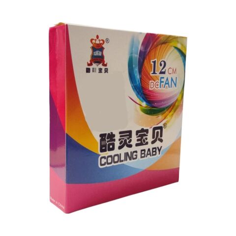 Кулер для корпуса Cooling Baby Mirror fan bk 2 - Нулевой остаток (Feed)  - Нулевой остаток (Feed) 