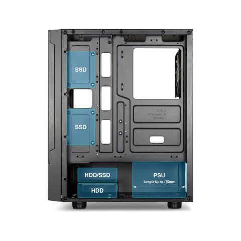 Корпус Gamdias TALOS E3 (4712960137110) - Нулевой остаток (Feed) - Нулевой остаток (Feed)