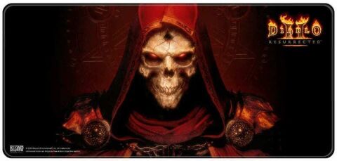 Коврик для мыши игровая поверхность Blizzard DIABLO 2 - Resurrected Prime Evil Диабло XL (90*42 cm) -   -  