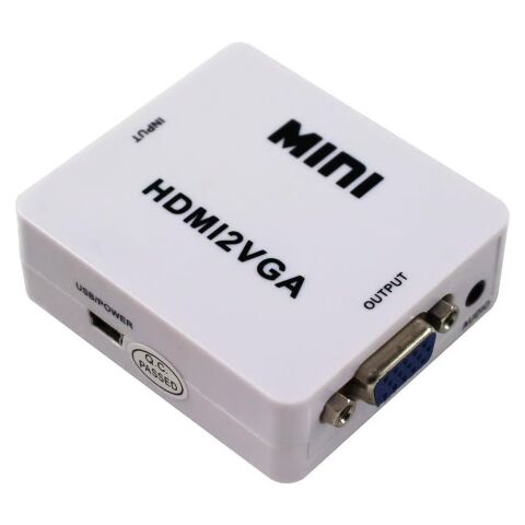 Конвертор HDMI to VGA without power adapter Atcom (25275) - Контроллеры и конверторы  - Контроллеры и конверторы 