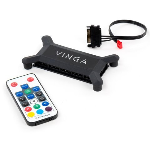 Модуль управления подсветкой Vinga Hub Barbarian&Orc - Акссесуары к системам охлаждения - Акссесуары к системам охлаждения