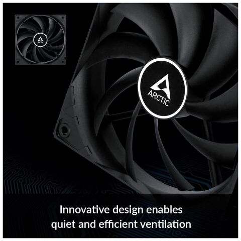 Кулер для корпуса Arctic F12 PWM, 5 pcs (ACFAN00145A) - Нулевой остаток (Feed)  - Нулевой остаток (Feed) 