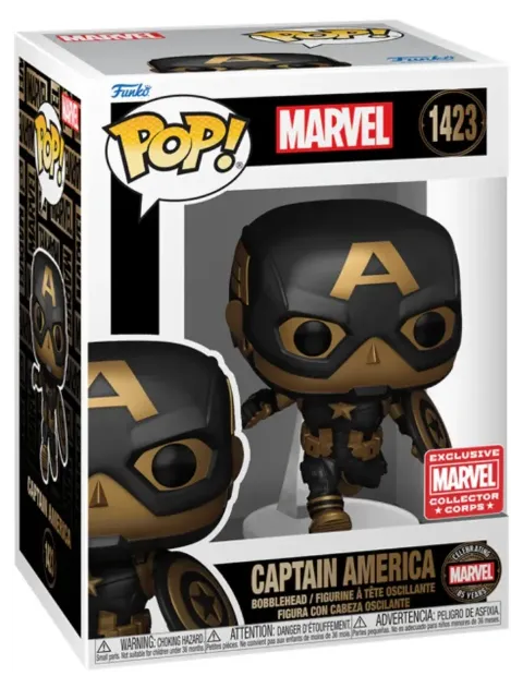 Фігурка Funko Marvel: Captain America фанко Капітан Америка (Collector Corps Exclusive) 1423 - -