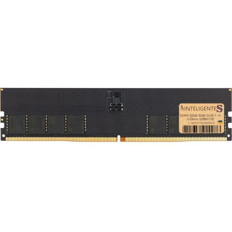 Модуль памяти для компьютера DDR5 32GB 5200 MHz INTELIGENTES (IU5BII1/32) - Модули памяти для компьютера  - Модули памяти для компьютера 