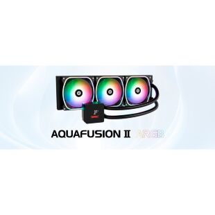 Система жидкостного охлаждения Enermax Aquafusion II 360 ARGB (ELC-AQFS360-SQA)