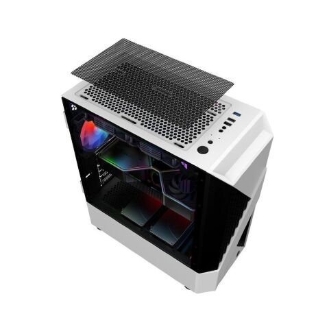 Корпус для ПК 1stPlayer F3-A-WH-4F1 - Нулевой остаток (Feed)  - Нулевой остаток (Feed) 