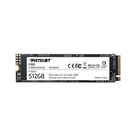 Накопитель SSD M.2 2280 512GB Patriot (P300P512GM28) - Нулевой остаток (Feed) - Нулевой остаток (Feed)