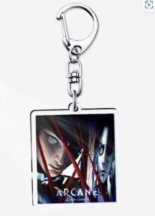 Брелок League Of Legends Arcane Anime Acrylic keychain Ліга Легенд 6
