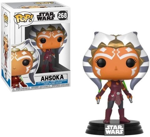 Фигурка Funko Bobble: Star Wars Clone Wars - Ahsoka Tano Звёздные войны фанко Асока Тано 268 - -