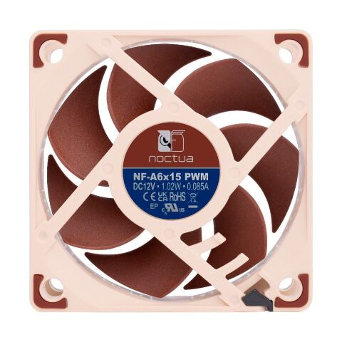 Кулер для корпуса Noctua NF-A6x15 PWM - Нулевой остаток (Feed)  - Нулевой остаток (Feed) 