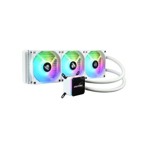 Система жидкостного охлаждения Enermax Liqmax III 360 White ARGB (ELC-LMT360-W-ARGB) - Системы водного охлаждения  - Системы водного охлаждения 