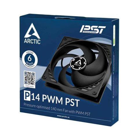 Кулер для корпуса Arctic P14 PWM PST (ACFAN00125A) - Нулевой остаток (Feed) - Нулевой остаток (Feed)