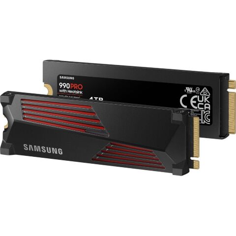 Накопитель SSD M.2 2280 4TB 990 PRO with Heatsink Samsung (MZ-V9P4T0CW) - Нулевой остаток (Feed) - Нулевой остаток (Feed)
