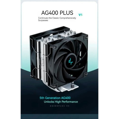 Кулер для процессора Deepcool AG400 PLUS - Нулевой остаток (Feed) - Нулевой остаток (Feed)