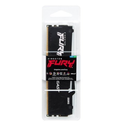 Модуль памяти для компьютера DDR5 64GB 5600 MHz Beast RGB EXPO Black Kingston Fury (ex.HyperX) (KF556C36BBEA-64) - Нулевой остаток (Feed)  - Нулевой остаток (Feed) 