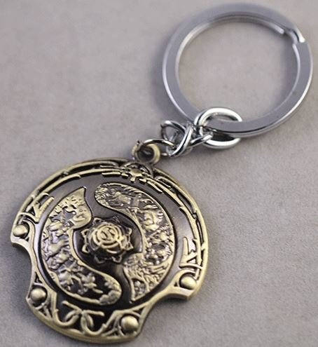 Брелок Dota 2 shield Дота 2 (колір сірий) -   -  