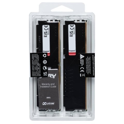 Модуль памяти для компьютера DDR5 64GB (2x32GB) 5600 MHz Beast EXPO Black Kingston Fury (ex.HyperX) (KF556C40BB2K2-64) - Нулевой остаток (Feed) - Нулевой остаток (Feed)