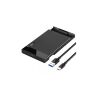 Карман внешний Ugreen USB 3.1 to 2.5" HDD/SSD US221 black (50743)