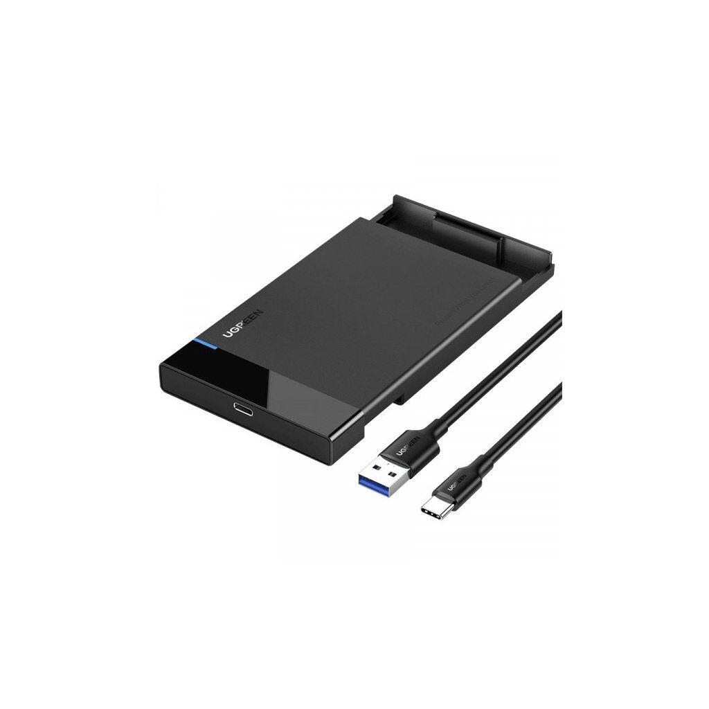 Карман внешний Ugreen USB 3.1 to 2.5" HDD/SSD US221 black (50743)