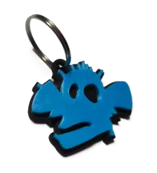 Брелок League of Legends Arcane Ліга Легенд Logo 2 Keychain ABS пластик 4 см.